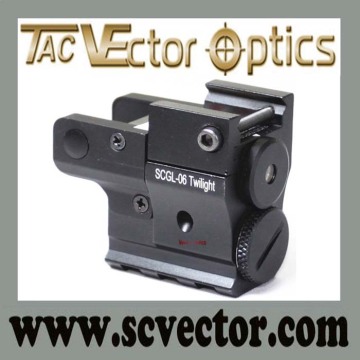 Vector Optics Twilight Pistol Compact Vinsible Tactical Green Laser Scope/Green Laser Sight for Glock Pistol