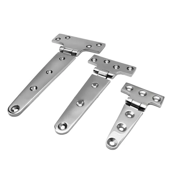 Marine hardware 316 stainless steel mirror casting hinge