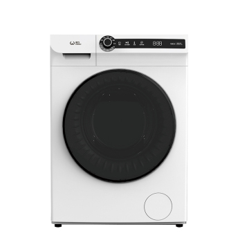 Machine à laver de 10 kg de chargement avec OEM / ODM personnalisé - 10 programmes, technologie de l'onduleur et fonction de sécheuse