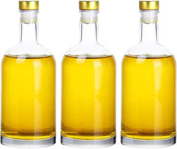Wholesale Clear Lids and Glass Wine Bottles: 375ml, 500ml, 750ml Packaging