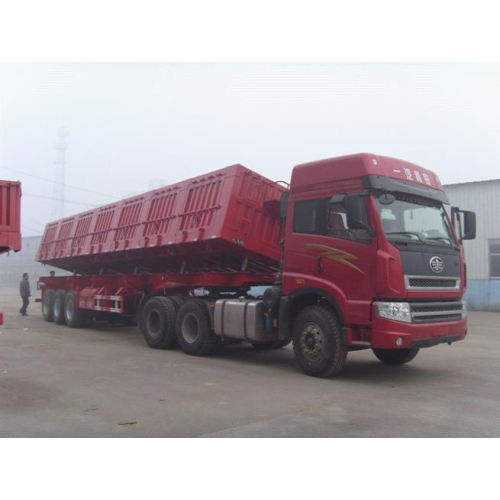 3 Axle 40ton Hydraulic U Shape Dump Trailers