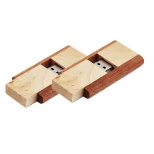 Wholesale Swivel Wooden Usb Flash Drive Pen Drive
