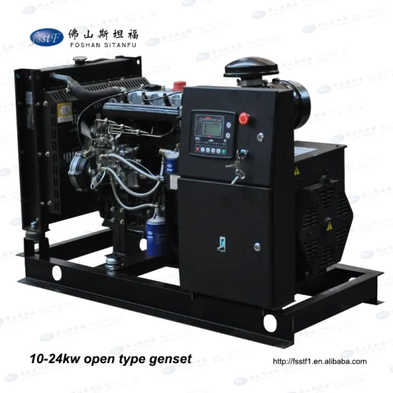 20kw 25kva yangdong open type and silent type diesel generator