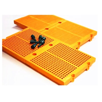 Abrasion Resistant Polyurethane Vibrating Screen for Dewatering
