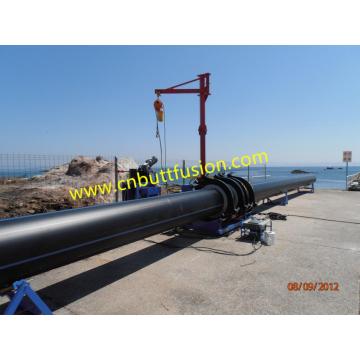 Fusion machines for hdpe pipe