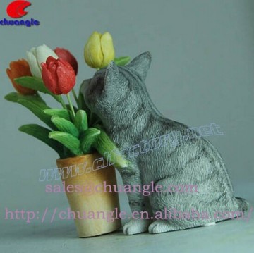 Mini Animal Cat,Resin Cute Cat