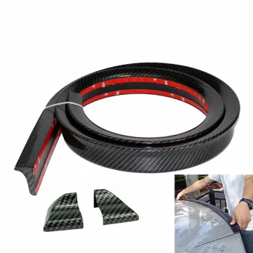 Universal Carbon Fiber Rear Automotive Spoiler - 1.5m Length
