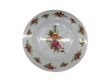 melamine plate 8"