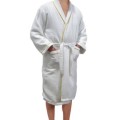 Custom Cotton Hotel Waffle Bathrobe with Embroidery Logo