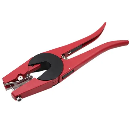 Guanyifarm Sheep Ear Notching Pliers: Metal Ear Tag Pliers for Farms