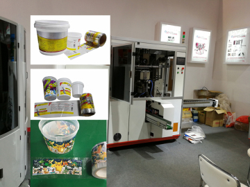 Automatic Heat Transfer Equipment for Jars Buckets