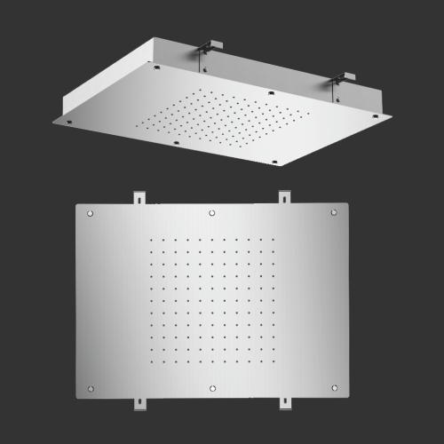 Großer Badezimmer -Overhead -Duschkopf