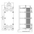 Plattenwärmetauscher für buildforg-Wandeinheiten