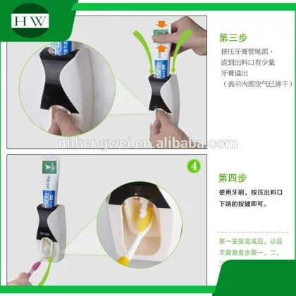 Automatic Toothpaste Dispenser Toothpaste Squeezer hand free squeeze children automatic toothpaste squeezer