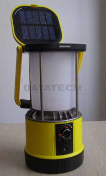 Solar Power Bright Led Camping Light Portable Lantern 