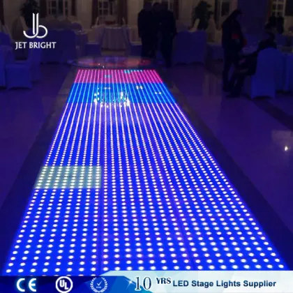 Digital led dance floor light up dance floor tiles