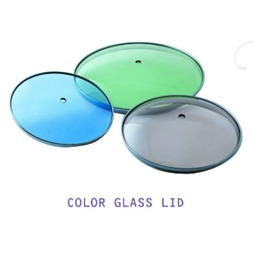 glass lid for many color