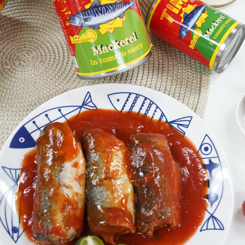 155g Canned Mackerel In Tomato Sauce, High Quality 155g Canned Mackerel
