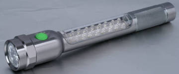 Head 9 Led +middle 18 Led+ Middle 6 Red Led Flashlight 