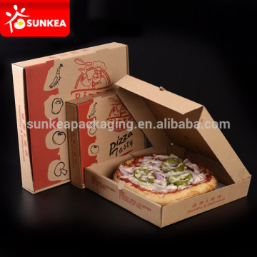 Strong printed logo paper pizzakarton