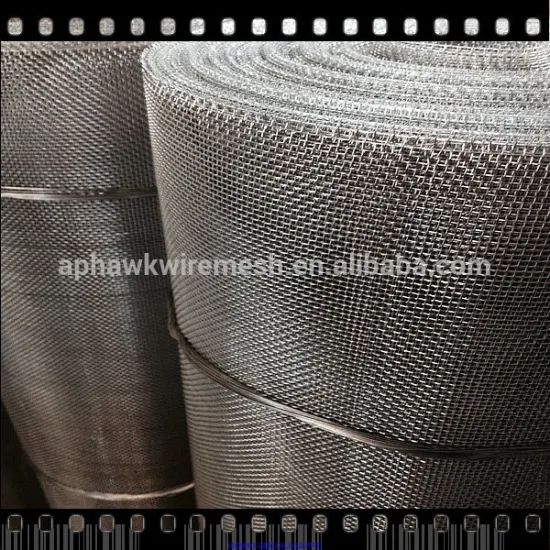 electro galvanized weave wire mesh