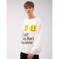 Sweat-shirt d'impression de lettres hip hop