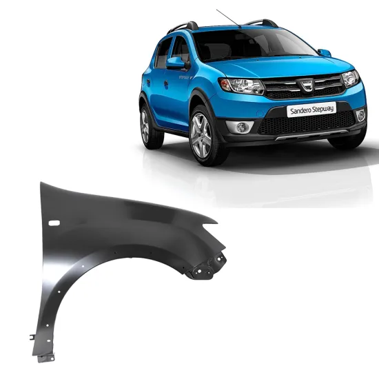 OEM High Quality Aftermarket Front Fender Side Wing for Dacia Sandero Stepway 2014-2016 (631005111R)