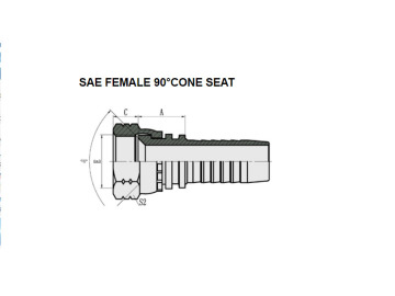 SAE Female 90° Cone Seat 27811