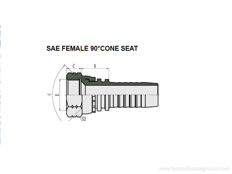 SAE Female 90° Cone Seat 27811