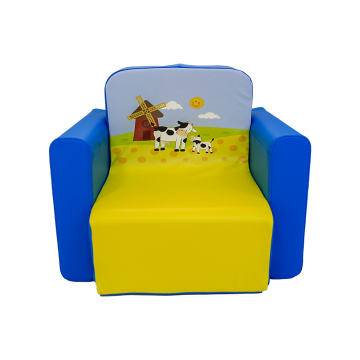 Customizable Kids' Fun Combination Sofa Tables with Anti-Bump Protection and Colorful Pattern Options