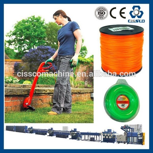 CE STANDARD GRASS TRIMMING LINE EXTRUDER, NYLON TRIMMING LINE EXTRUDER, PA TRIMMING LINE EXTRUDER