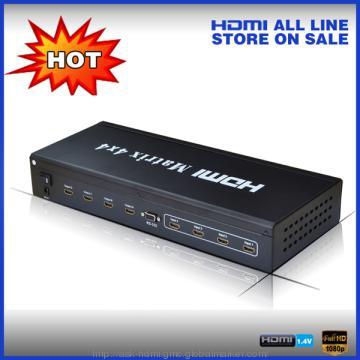 Hot HDMI Matrix 4x4  (With IR Control)