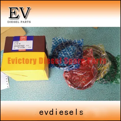 HINO engine parts piston F17C piston ring