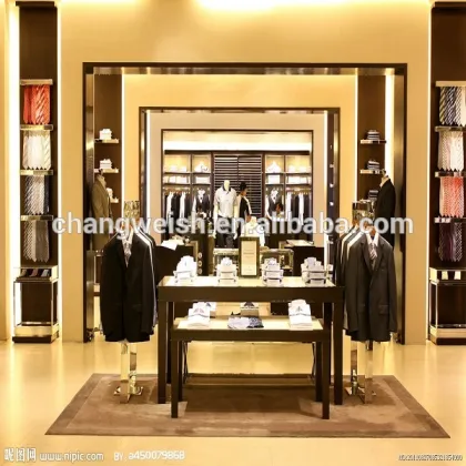 men clothes dispaly shop fittings
