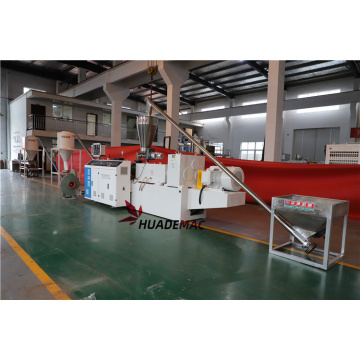 PVC hot cutting plastic granulating machine