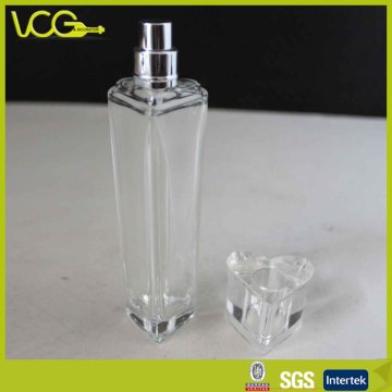 Heart Shape Glass Perfume Bottle