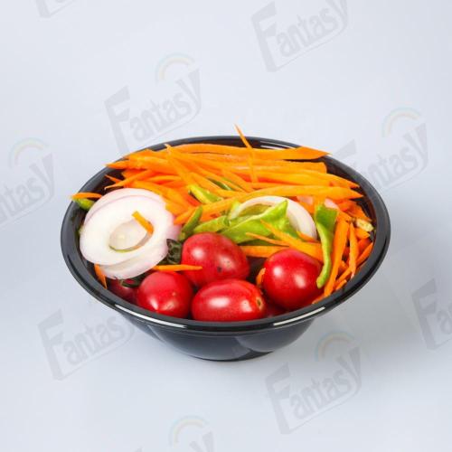PET Salad Bowl Plastic Food Containers Vegetables Fruit Salad Bowl Factory