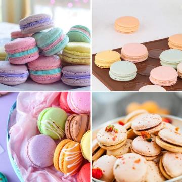 48 Hole Macarons Silicone Baking Mat Baking mold