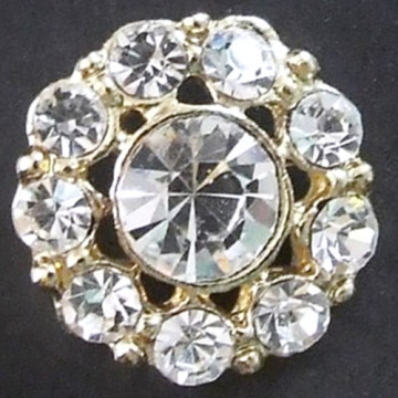 Shining Plastic Button with Beautiful Design