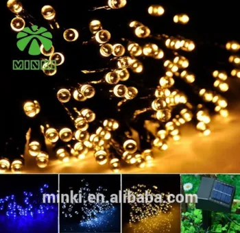 Factory Direct Sale Warm White LED Light manufacturer Solar Lighting Copper String Wedding Decoration Curtain ligh