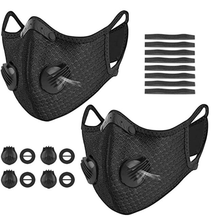 Reusable Cycling Running Riding Carbon Sport Mask