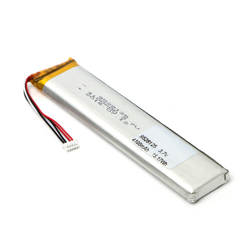 High Performance 9528125 3.7V 4100mAh Li Polymer Battery