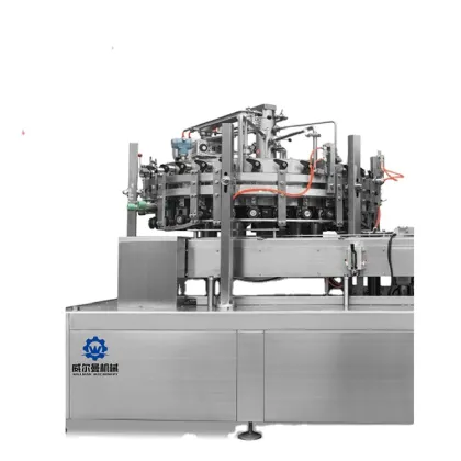 Pet Glass Bottle Co2 Carbonated Soft Drinks Water Filling Machine /carbonated Soft Drinks Bottling Line Filling