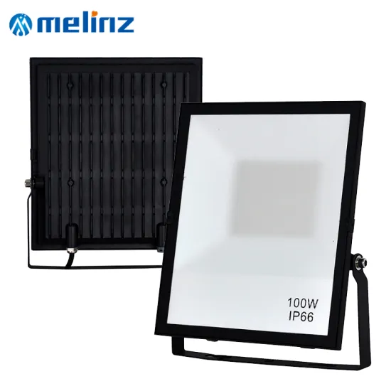 MELINZ Aluminum Warm Neutral White Light IP66 Outdoor LED Floodlight (30W-300W)