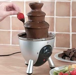 CHOCOLAZI ANT-8020 ALL Model Auger 3 Tiers plastic mini chocolate fountain