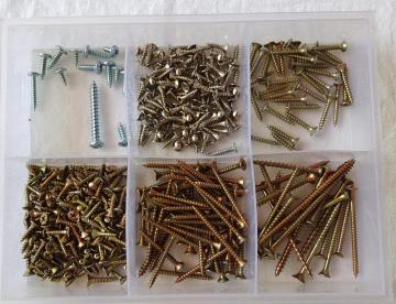 Self Tapping Chipboard Screw Chipboard Screw Yellow Zinc