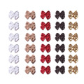Charmes colorés de nœud d&#39;alliage de Zice pour le porte-clés de bricolage faisant des accessoires de fabrication de bijoux de collier de nœud d&#39;émail