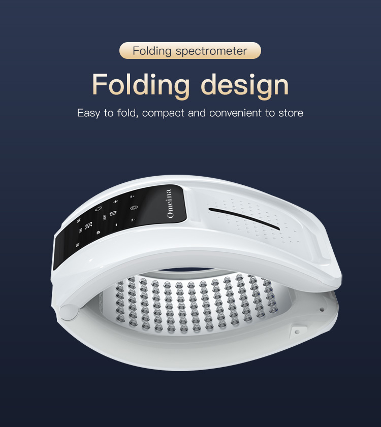 Folding red light therapy beauty device spa equipment skin care led light therapy machine