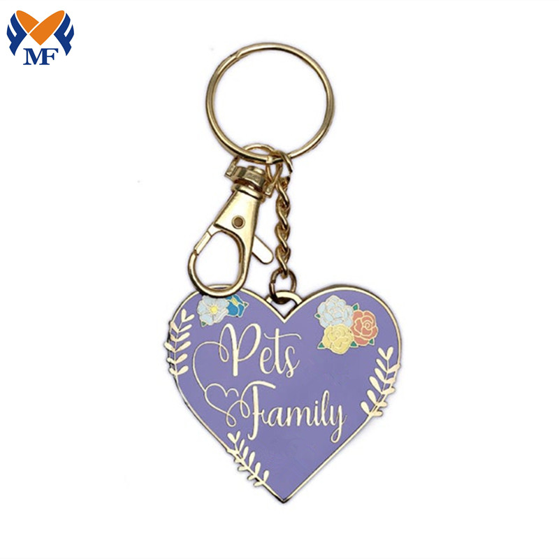 Pets Are Family Keychain