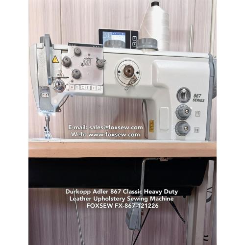 Durkopp Adler Type Heavy Duty Lockstitch Sewing Machine (Double Needle)
